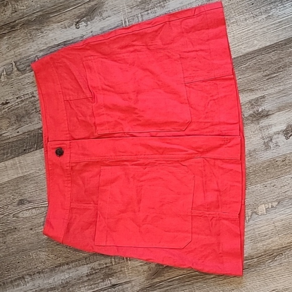 Banana Republic linen blend skirt